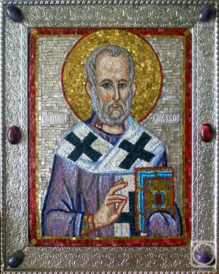 Masterkova Alyona. The Icon Of St. Nicholas