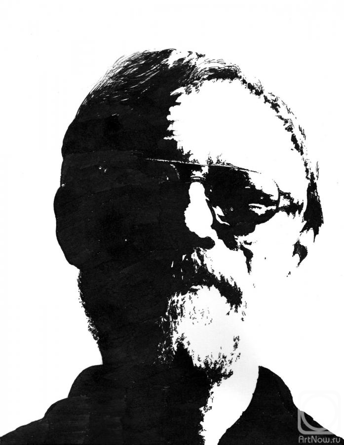 Abaimov Vladimir. Spring self-portrait