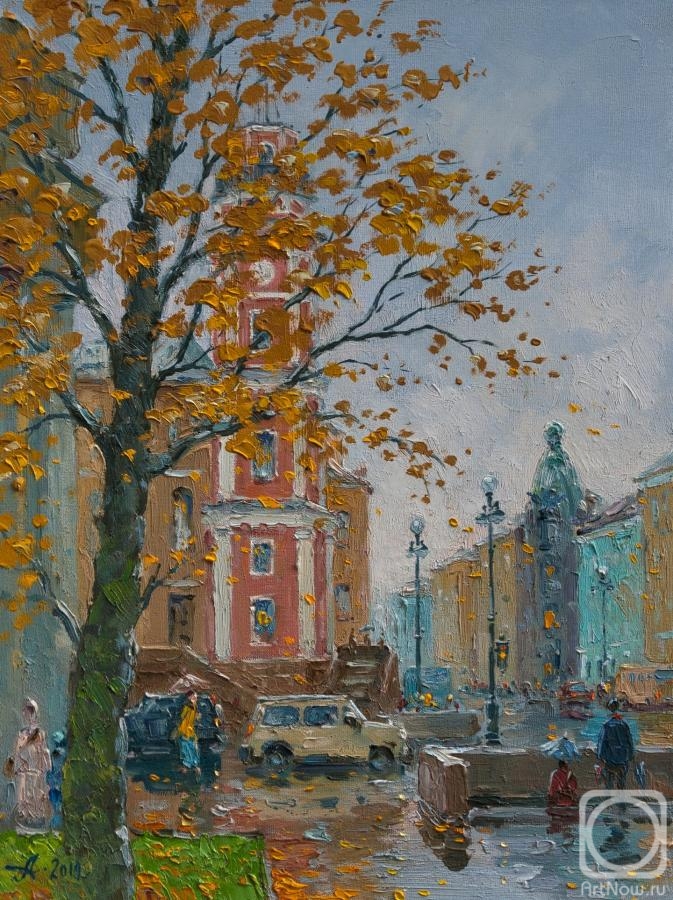 Alexandrovsky Alexander. Nevsky Prospect at the Duma, Saint Petersburg