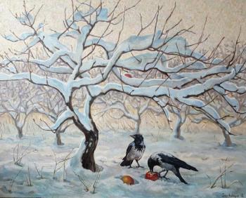 In the winter garden (Apples In The Garden). Savitskaya Sviatlana