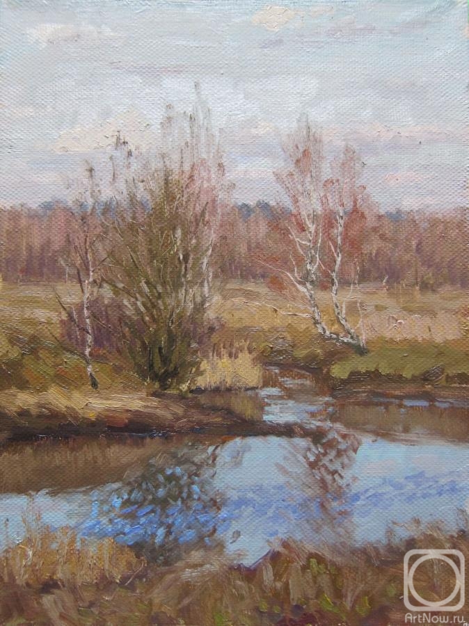 Chertov Sergey. Spring on the river Klyazma. Cherkizovo ()