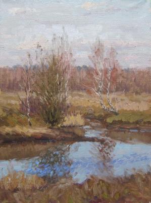 Chertov Sergey Mikhaylovich. Spring on the river Klyazma. Cherkizovo ()