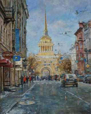 View of the Admiralty. Stutz Ekaterina