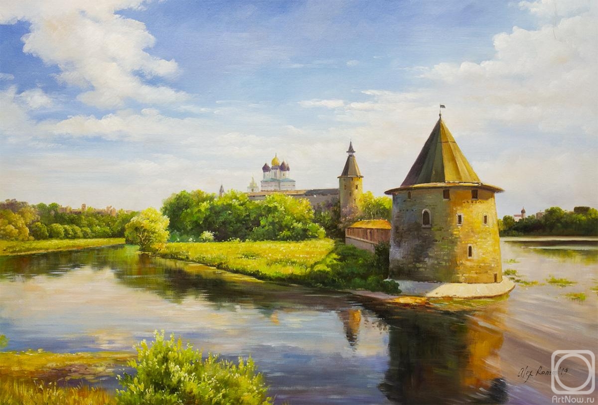 Romm Alexandr. Pskov Krom. In the bend of two rivers