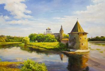 Pskov Krom. In the bend of two rivers. Romm Alexandr