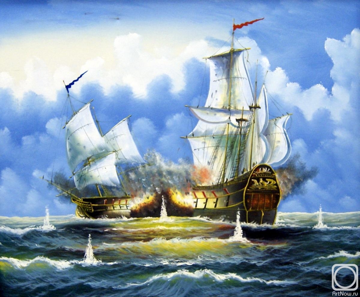 Minaev Sergey. Naval battle