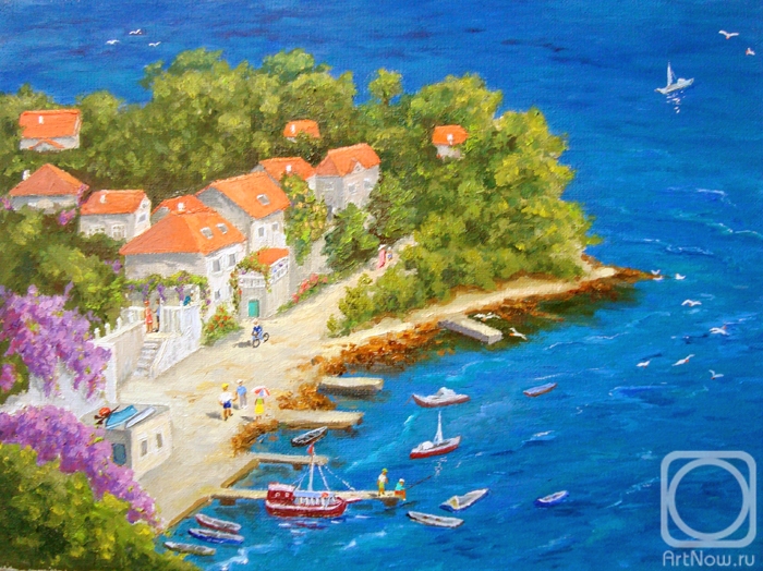 Sidorova Marina. A light breeze