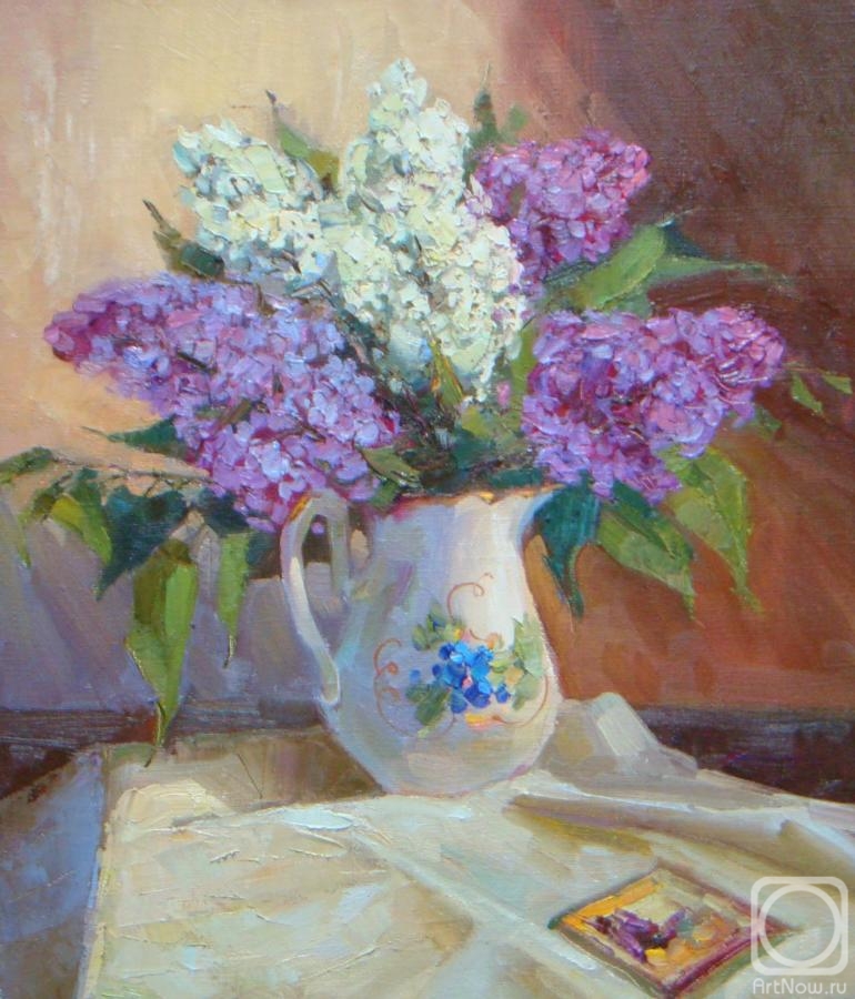 Plotnikov Alexander. A bouquet of lilacs