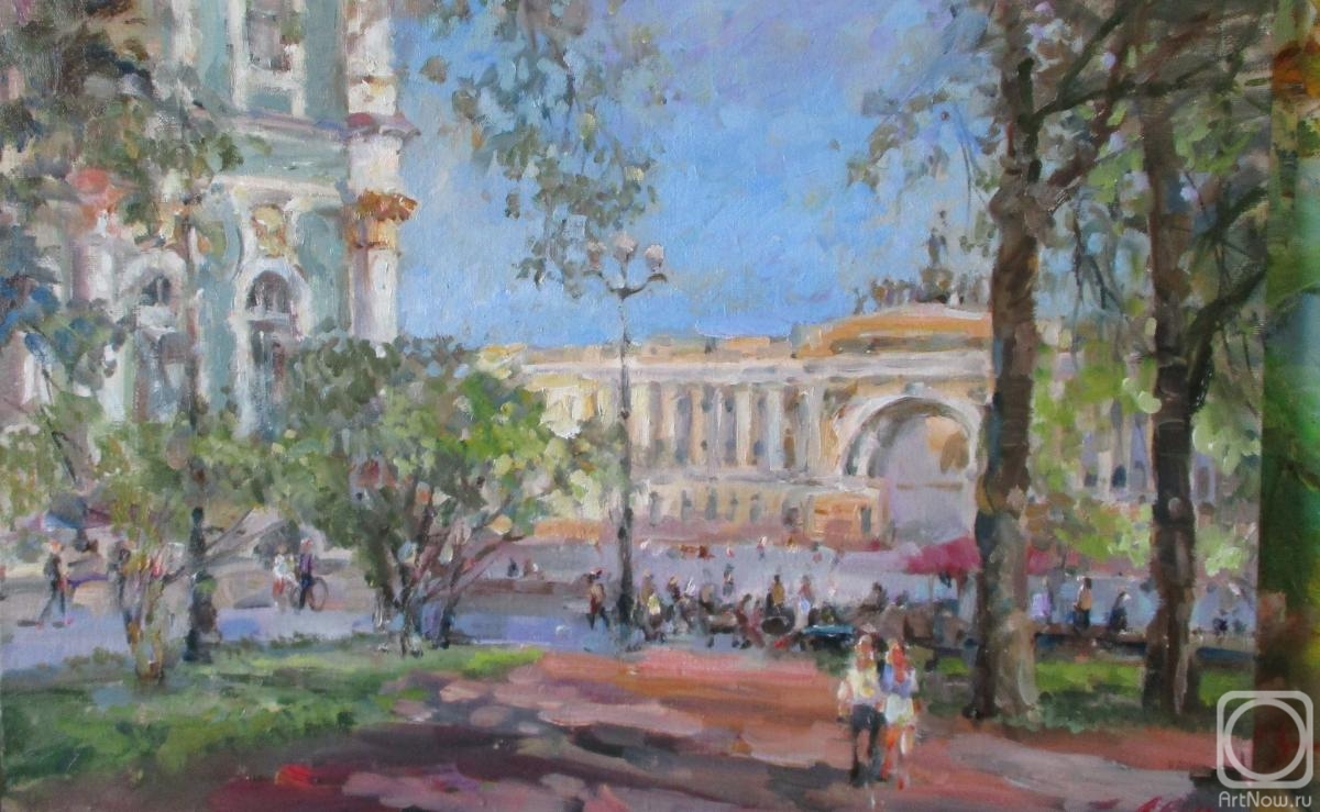 Rusanov Aleksandr. Palace square
