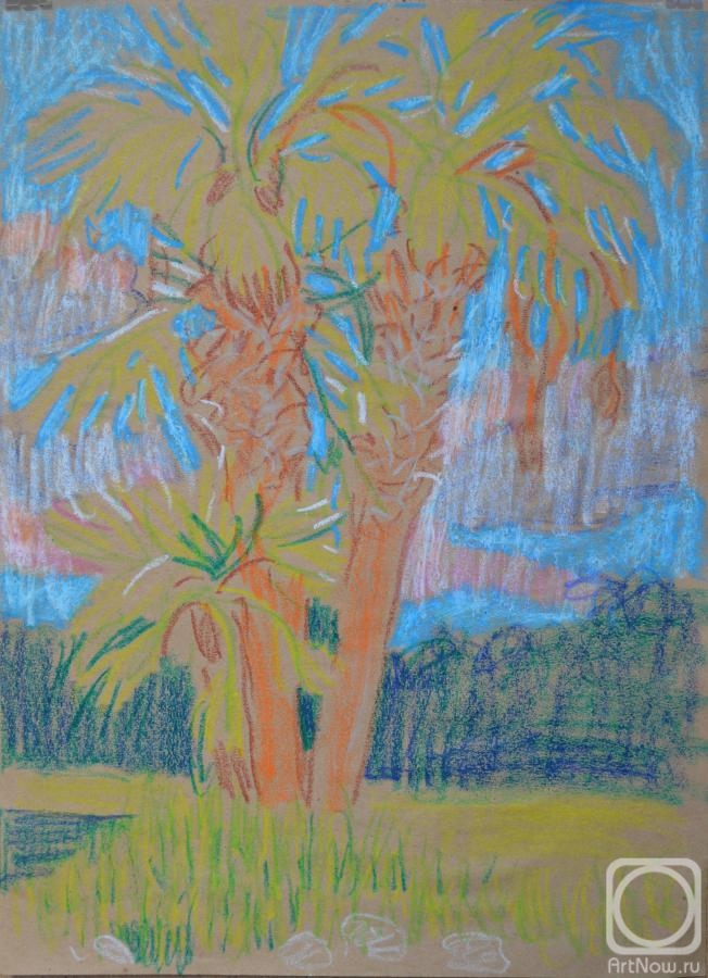 Frolova Alina. Palm trees