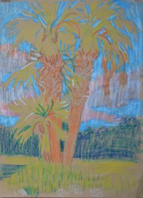 Palm trees. Frolova Alina