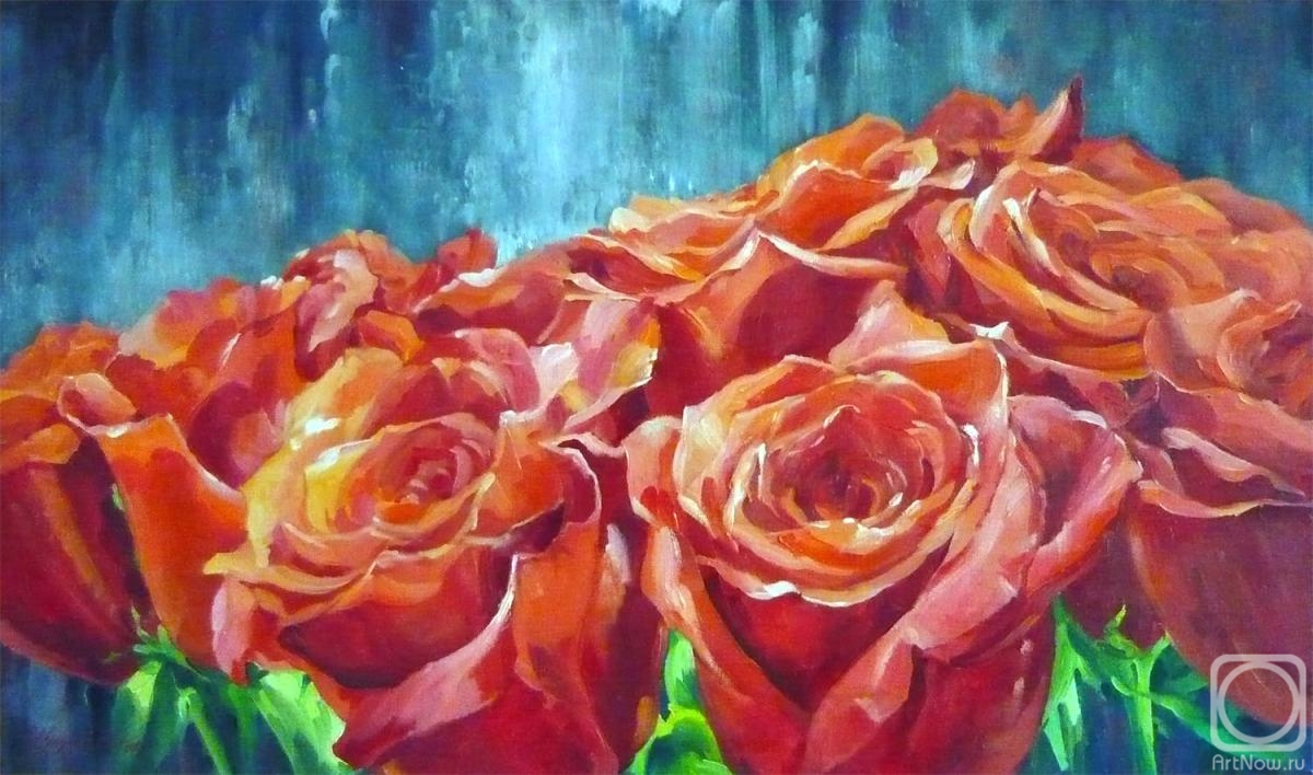 Trunov Dmitriy. Red roses