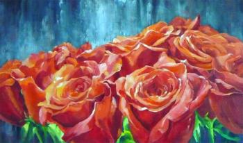 Red roses. Trunov Dmitriy