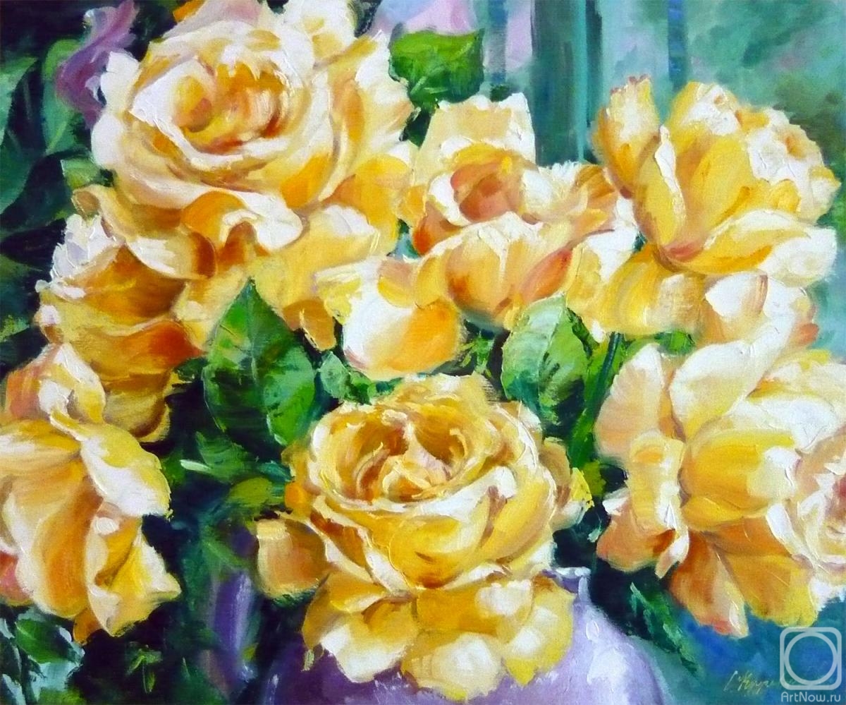 Trunov Dmitriy. Yellow roses