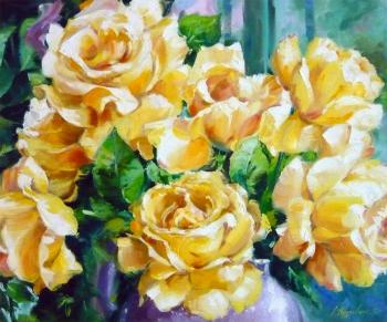 Yellow roses. Trunov Dmitriy