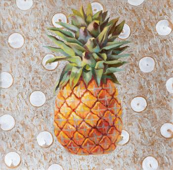 Disco pineapple (Tropical Style). Meltsaeva Mariia