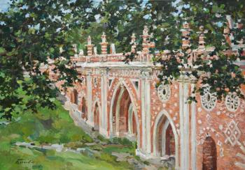 The big bridge in Tsaritsyno