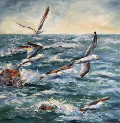 Gulls (Seascapes). Malivani Diana