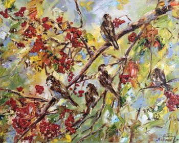 Sparrows in the Rowan-Tree. Malivani Diana