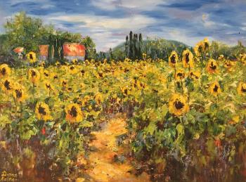 Sunflowers (Paysages). Malivani Diana