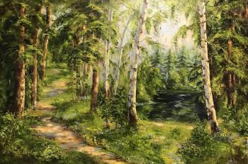 A Forest Path. Malivani Diana