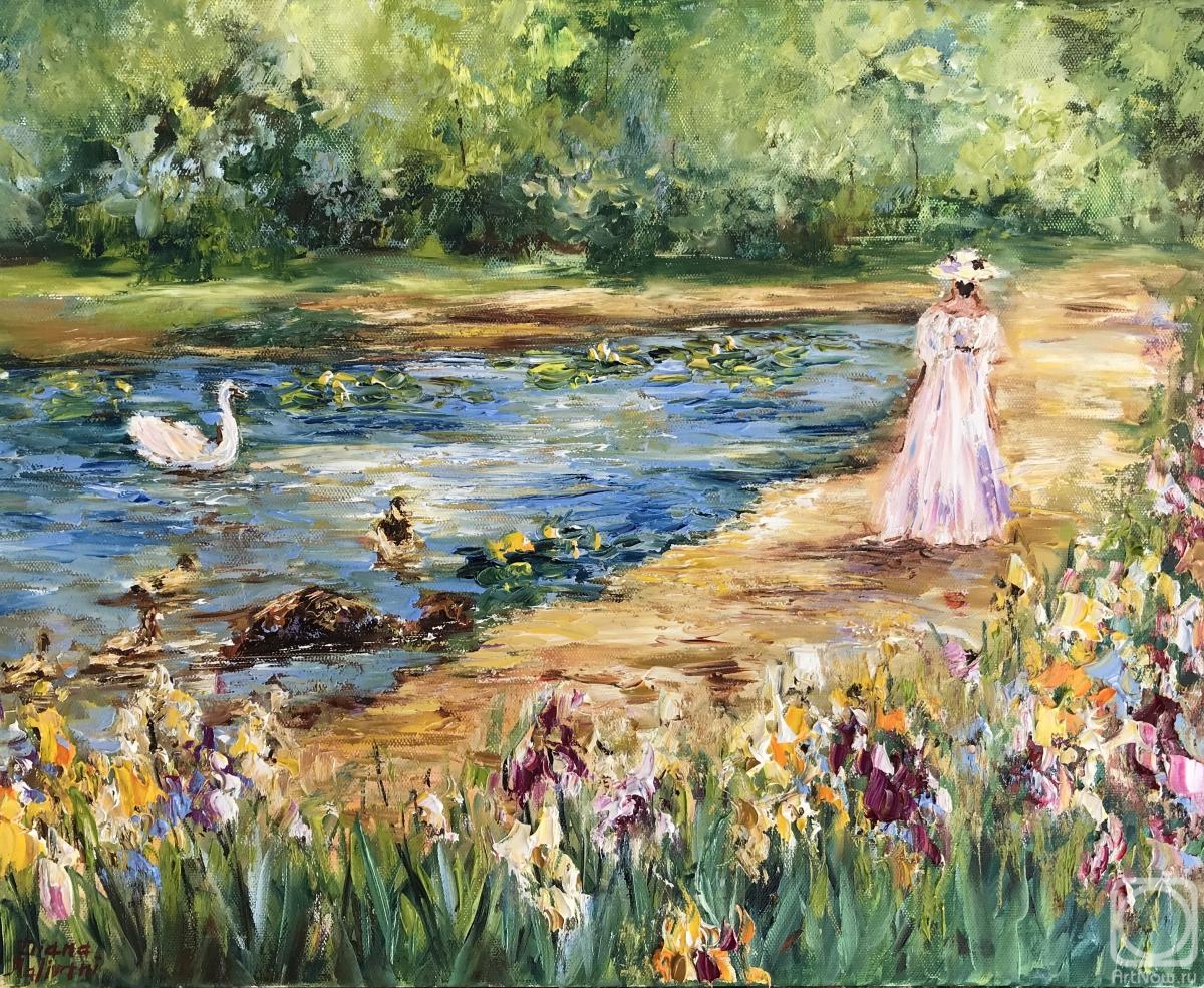 Malivani Diana. At the Pond