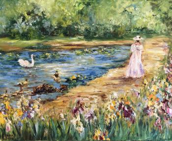 At the Pond. Malivani Diana