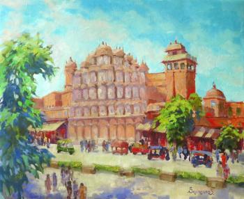 India. Jaipur. Pink city (Rajistan). Vedeshina Zinaida