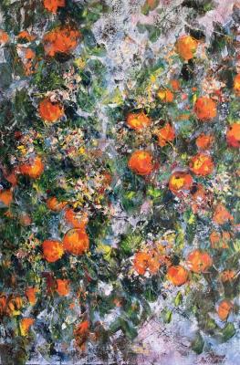 Blooming Orange Tree ( ). Malivani Diana