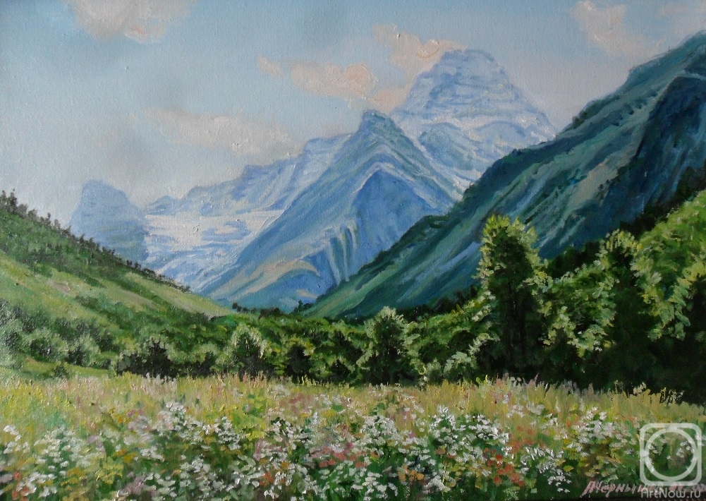Chernyshev Andrei. Arkhyz, mountain view