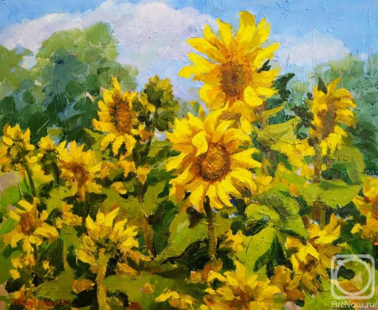 Krivenko Peter. Sunflowers