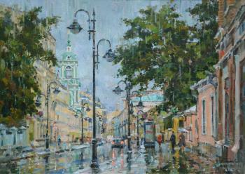 Rain on Pyatnitskaya