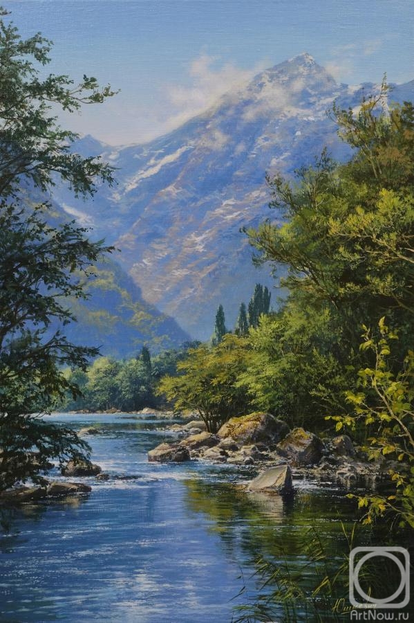 Yushkevich Viktor. Mountain river