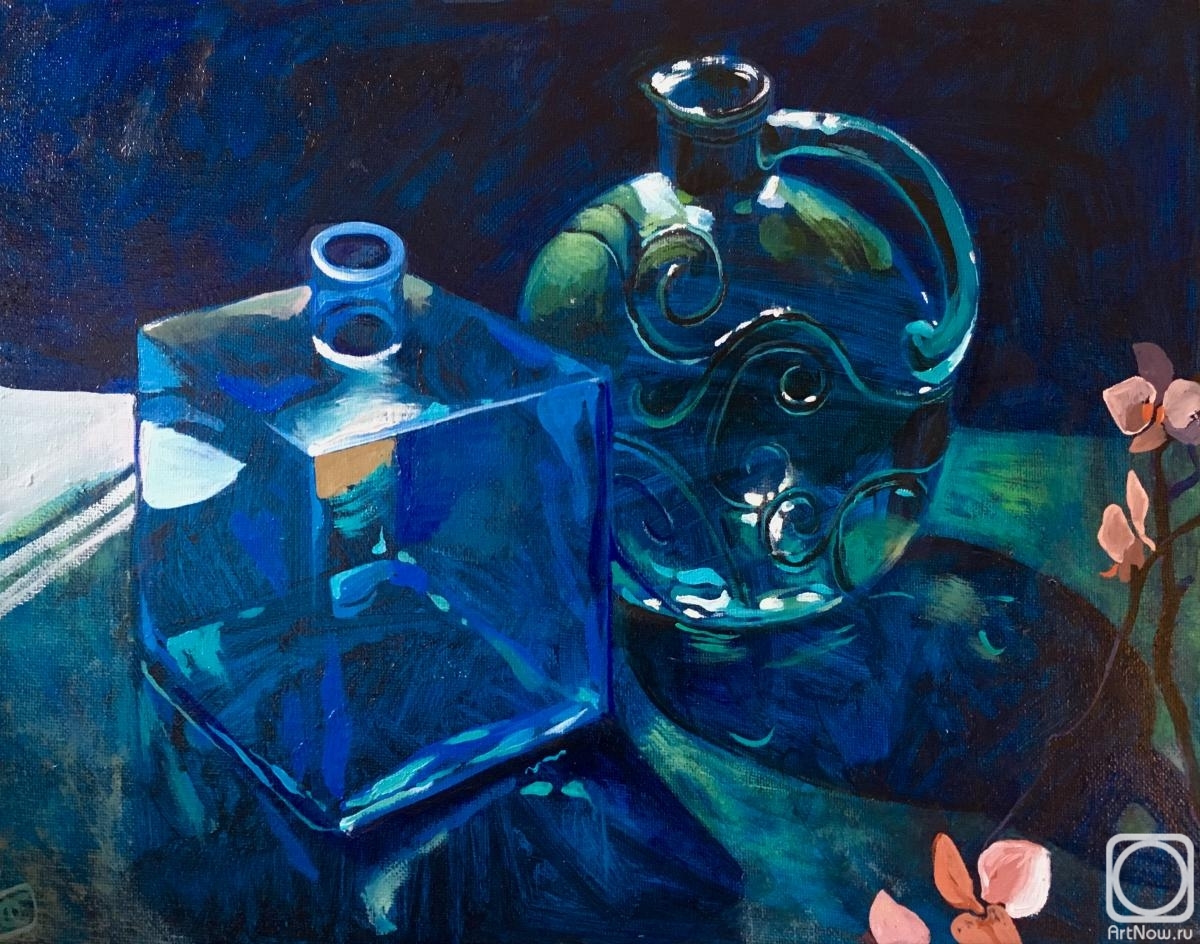 Sushkova Olga. Glass vases