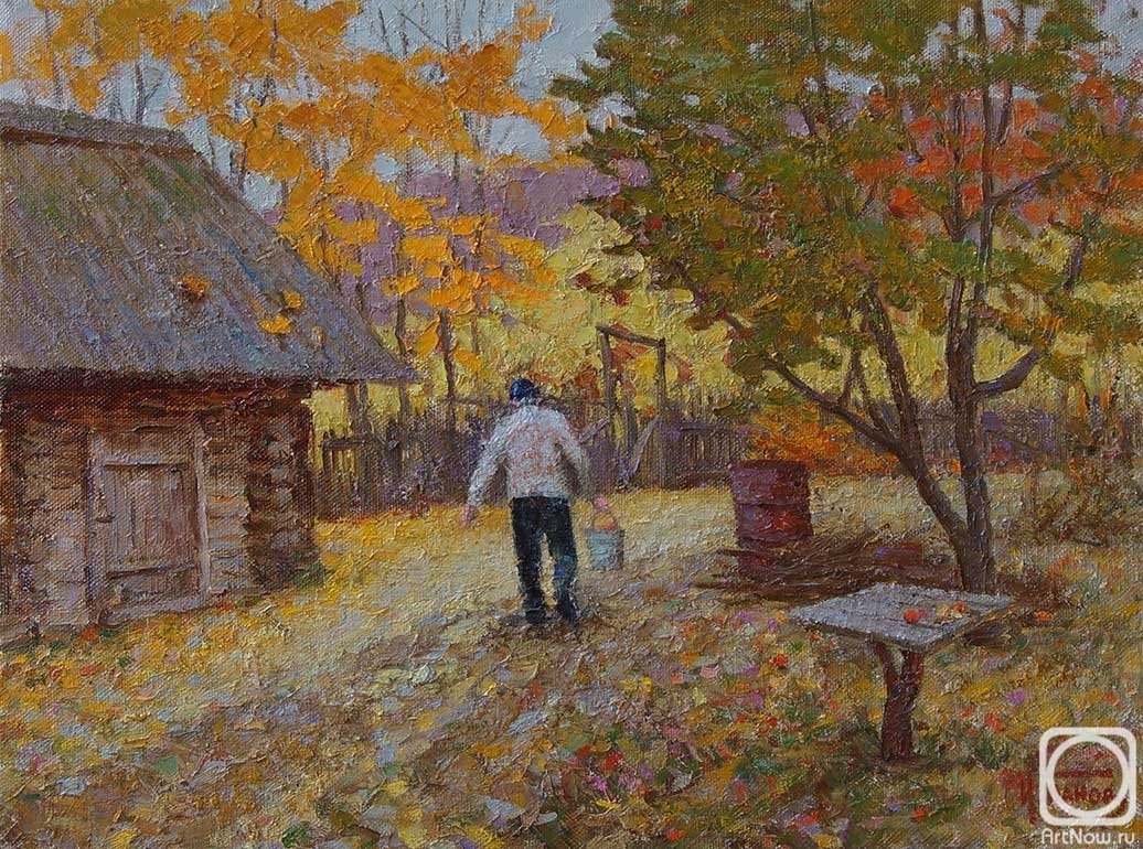 Panov Igor. Autumn chores