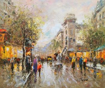 Porte St. Denis (Gate of St. Denis) copy Blanchard Antoine