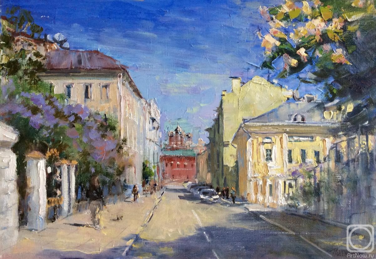 Poluyan Yelena. Spring in Petrovsky Lane