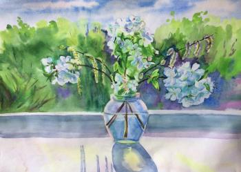 April. Earrings. Tsebenko Natalia