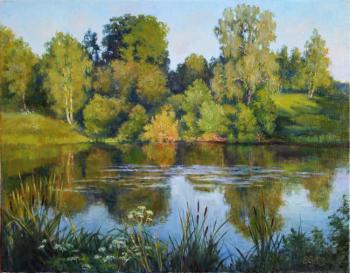 Side of the pond (A Cane). Shumakova Elena