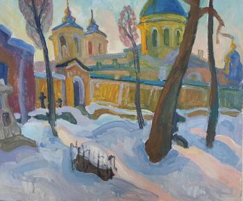 Lavra in winter. Osipov Andrey