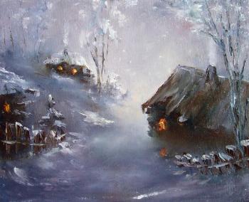 All the houses (Winter Wonderland). Yudina Elena