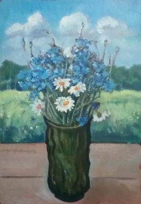 Vase with wildflowers. Klenov Valeriy