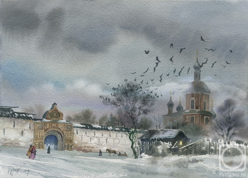 Pugachev Pavel. The Epiphany bells. Goritsky monastery. Pereslavl-Zalesskiy