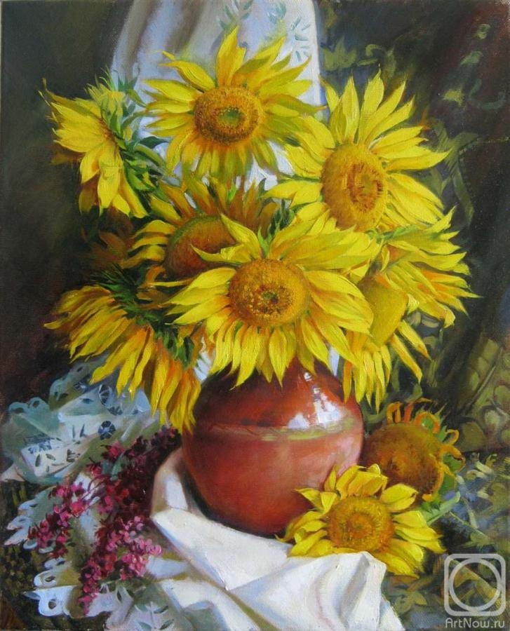 Manukhina Olga. Sunflowers