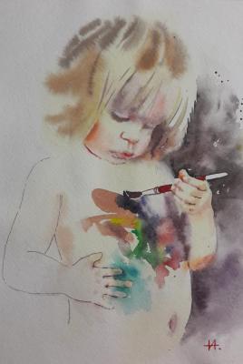 Myself draw! (The World In Paint). Anikina Irina
