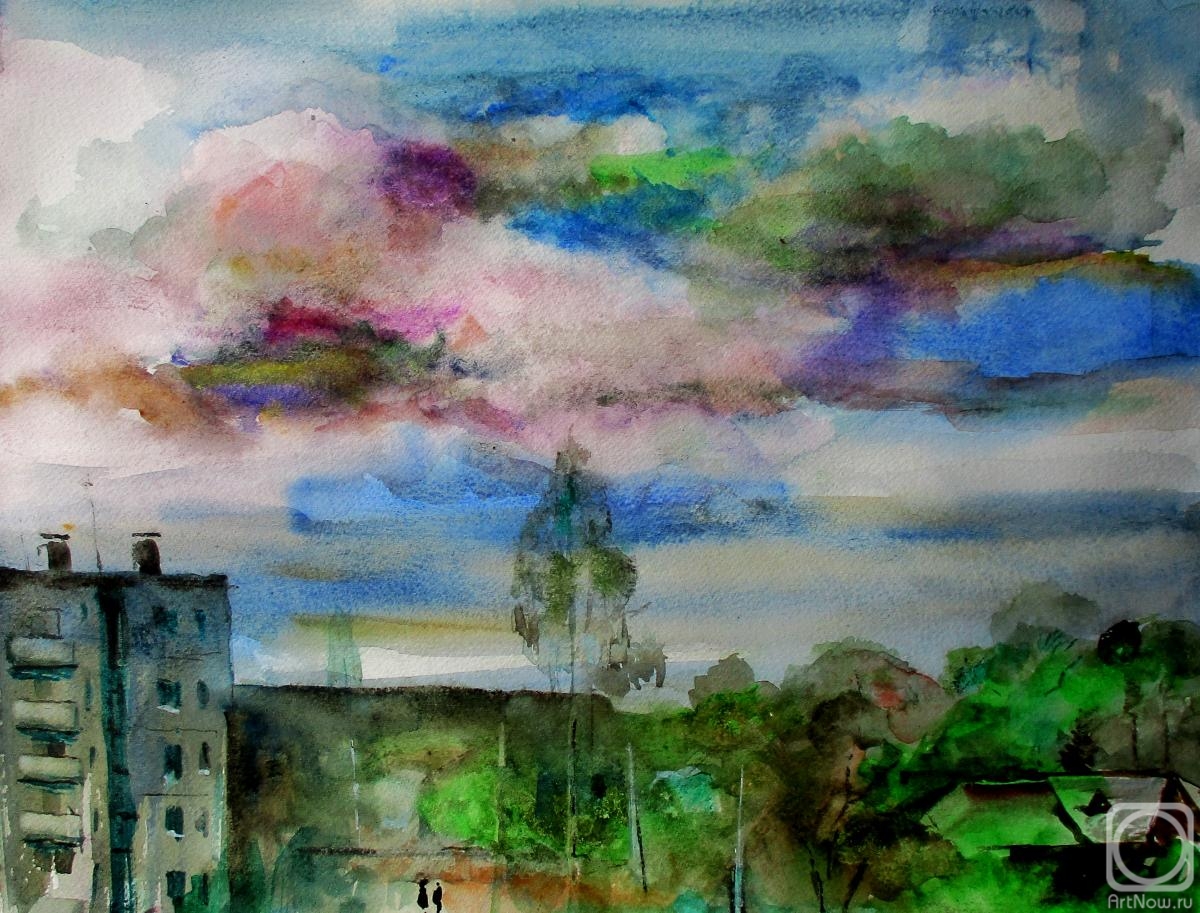 Pitaev Valery. Cloudy sky