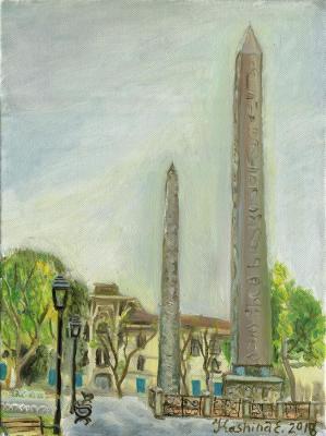 Theodosius Obelisk in Sultanahmet Square (). Kashina Eugeniya