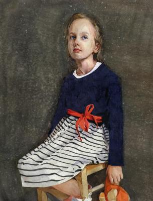 Portret of Marfa (Daughter 39 S Portrait). Tyutrin Peter