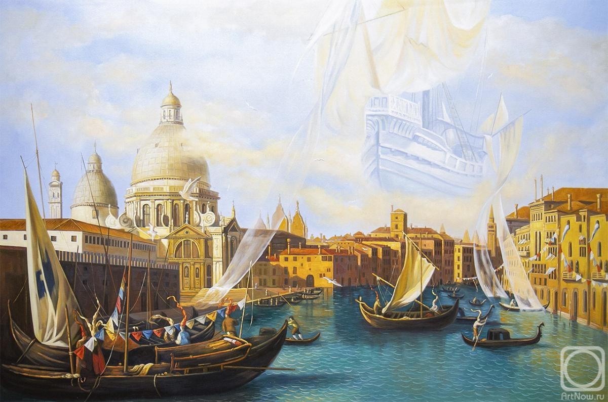 Kamskij Savelij. A copy of the painting according to the sketch of the customer. Venice