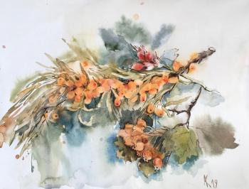 Autumn berries (). Kurnosenko Antonina